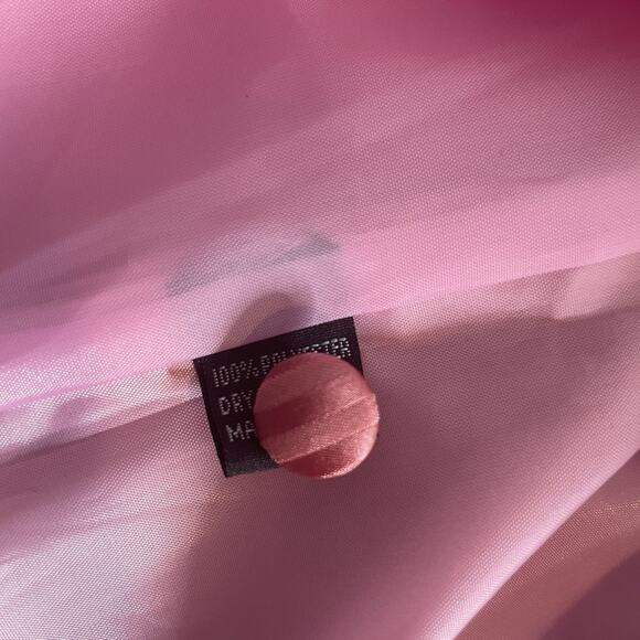 Vesuvio Napoli Men's Pink Pinstriped Vest Size S Flamboyant Vegas Tuxedo Wedding - Picture 12 of 12